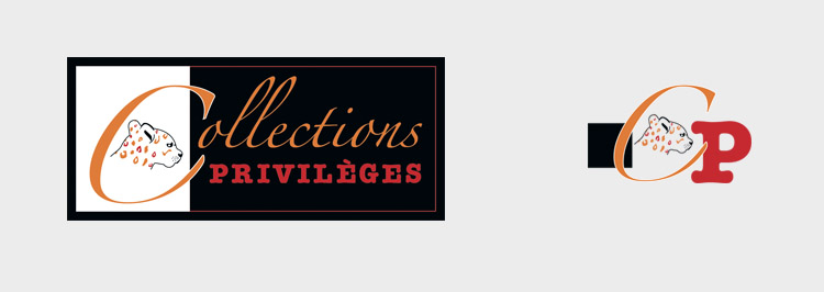 création logo et tampon collections privilèges